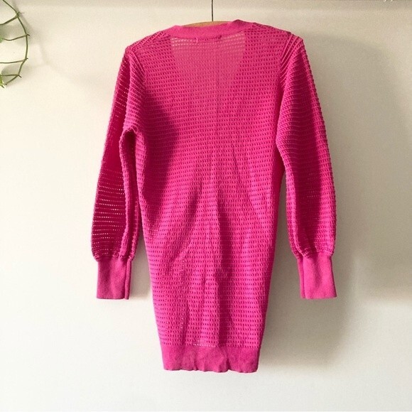 Moussy Laser Cut Button Down Cardigan - Picture 5 of 6